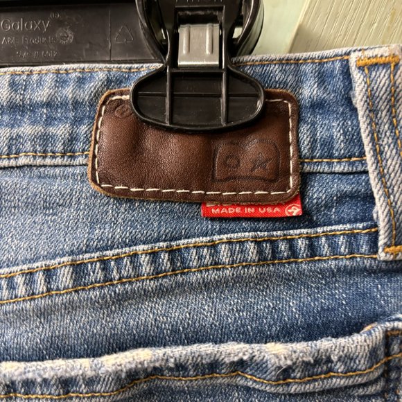 Big‎ Star Sweet Low Boot Cutoff Jean Shorts Size 30T Raw Hem - Picture 11 of 16